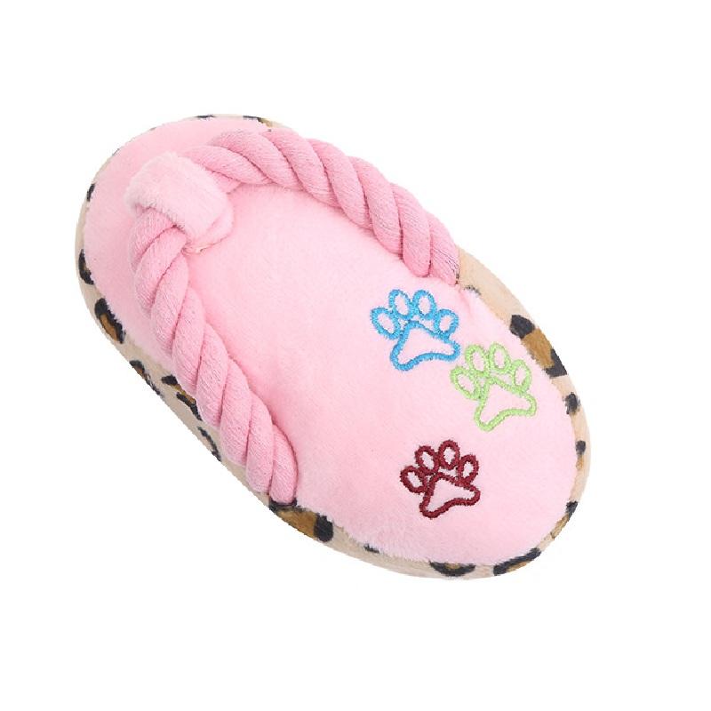 Funny Pet Dog Toys Plush Slippers Bite 3 Color Leg Shoe Shape Small and Medium-Sized Dog Outdoor Training Cat Relieve Anxiety