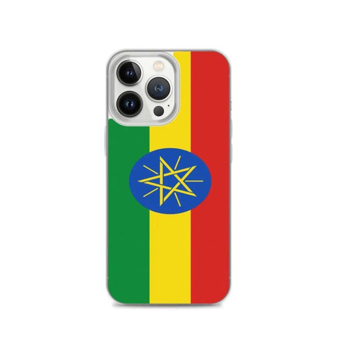 Coque Télephone Drapeau Éthiopie - iPhone 13 Pro