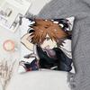 S-Sora K-Kingdom H-Hearts Pillow Case for Sofa Living Room Home office Decor Protective Cover