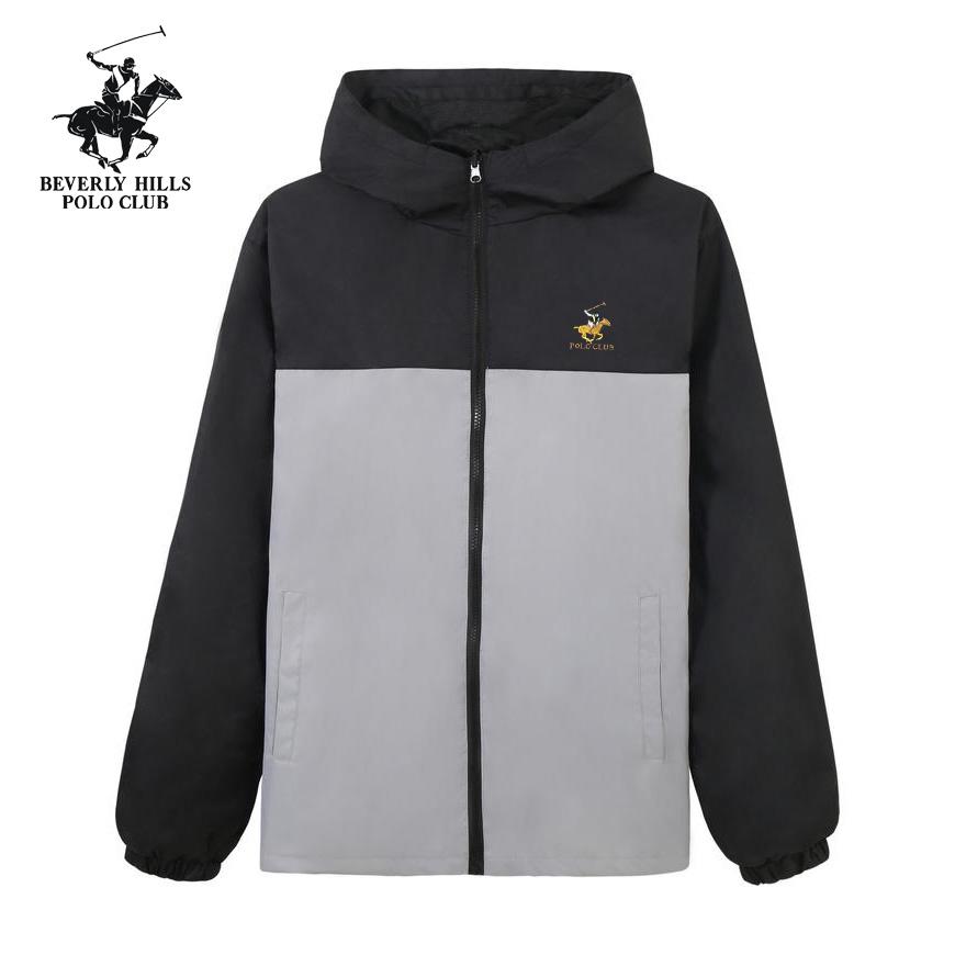 

POLO CLUB 2025 Autumn New Pony Embroidery Color Blocked Thin Zipper Stormtrooper Jacket Flight Jacket S