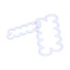 3Pcs Rose Flower Cutter Maker DIY Fondant Cake Decorating Mold Baking Accessories
