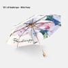 PALONY Compact Folding Sun Protection Umbrella