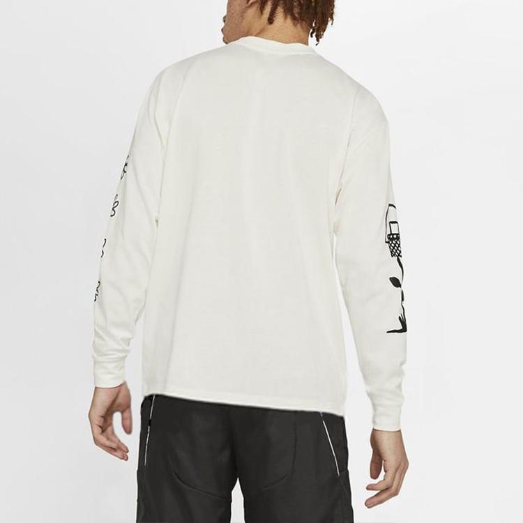 Nike Sportswear Graphic Long Sleeve T-Shirt White DC1286-910