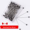 Metallic Pearl Head Pins for DIY Sewing and Crafting