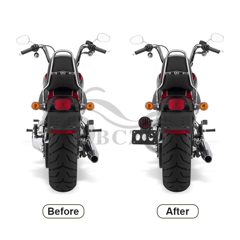 Harley Cruiser Retro Rear License Plate Holder