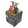 Sankei Studio Ghibli mini Spirited Away Kaihara Electric Railroad Ride Papercraft Model MP07-15 Multicolor (1 count)