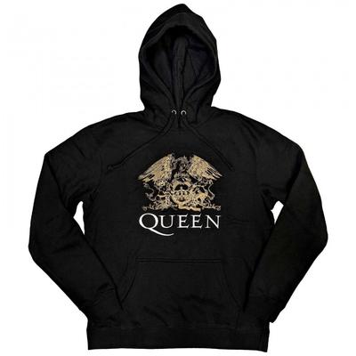 Queen Unisex-Erwachsene Kapuzenpullover mit Wappen