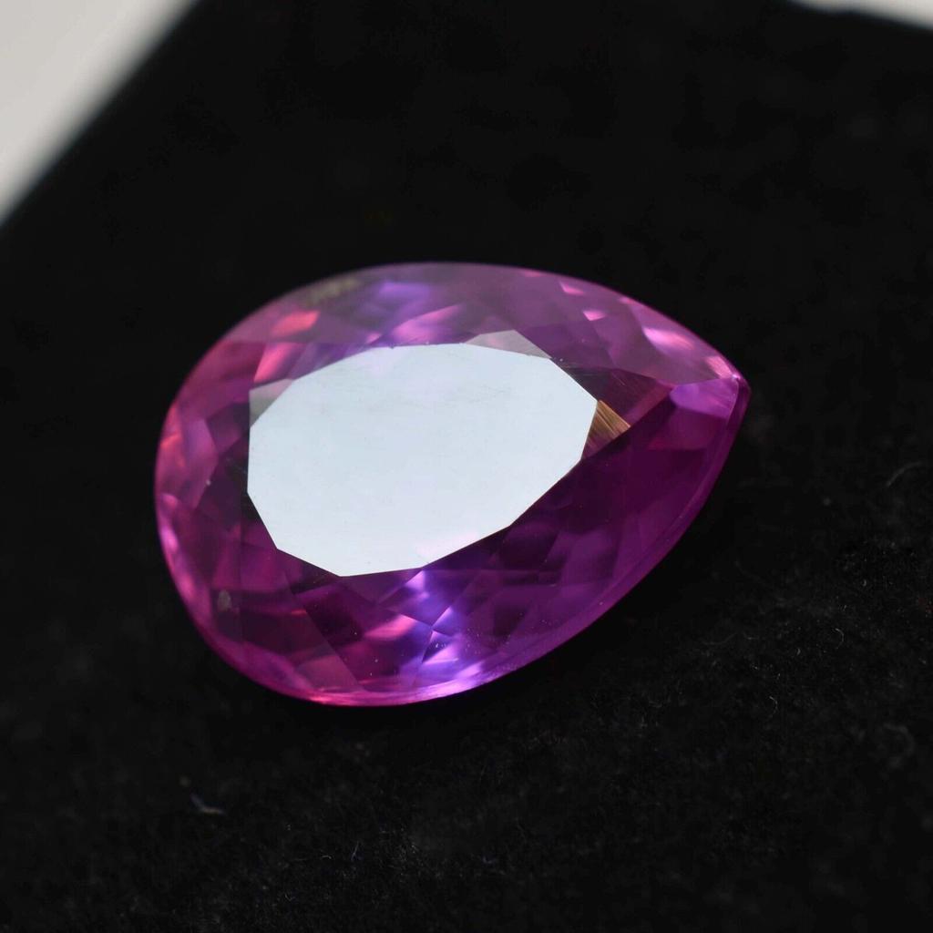 Natural Purple Tanzanite Loose Gemstone 8.60 Ct Pear Cut Quality for Jewelry Making and Crafts