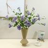 3 Branch Artificial Flower Bouquet with 3-Head Blooms Realistic Faux Silk Flower Bouquet with Stem for Wedding Party Home Office Decor