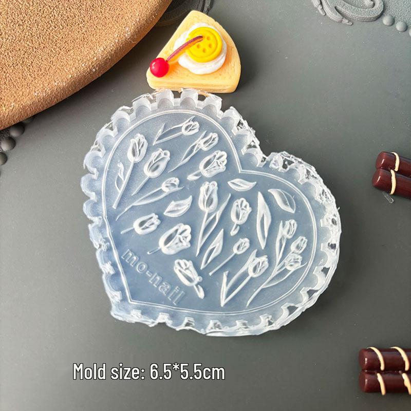 Stampi per Unghie Artistiche 3D in Alta Trasparenza - Design Orsetto, Fiocco, Bouquet