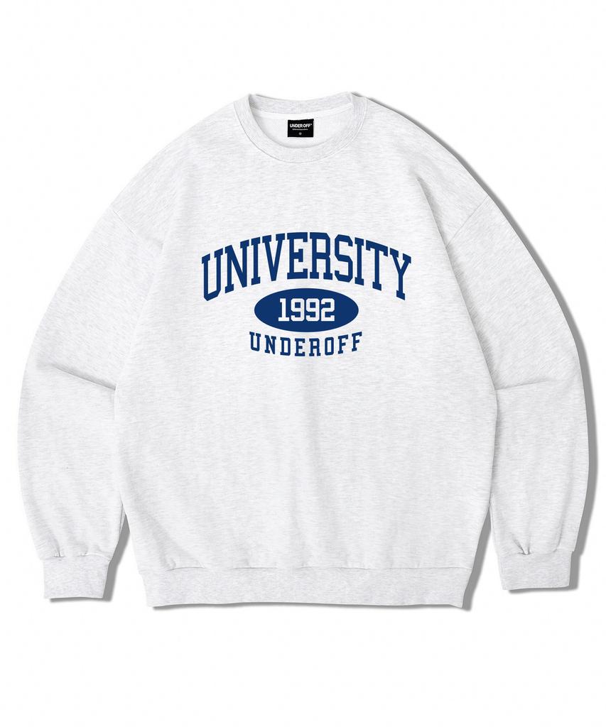 UNDEROFF Authentic Relaxed University Sweatshirt Green
