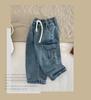 Spring 2025 Cool Multi-Pocket Jeans for Boys - Casual Children's Long Pants