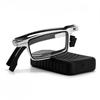 Foldable Blue Light Blocking Reading Glasses Metal Frame with Case +1.0 To +4.0 Diopter Eyeglasses for Women Men