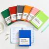 A6 Password Coil Notebook with Custom Letter Tabs & Logo for Business Meetings