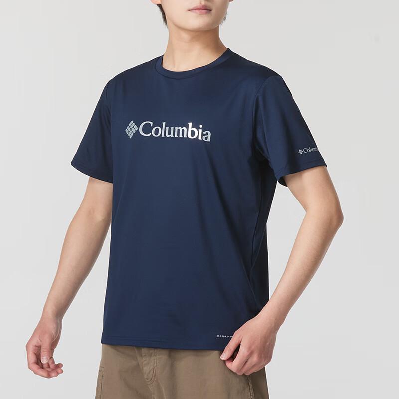 Columbia Men's AE0543465 Hiking Short-Sleeve T-Shirt