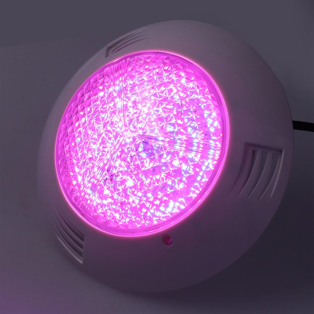 RGB Pool Light, 300LED Underwater Landscape Lighting IP68 18W AC12V, with 12 Key Remote Control, for Swimming Pools Garden Fountains