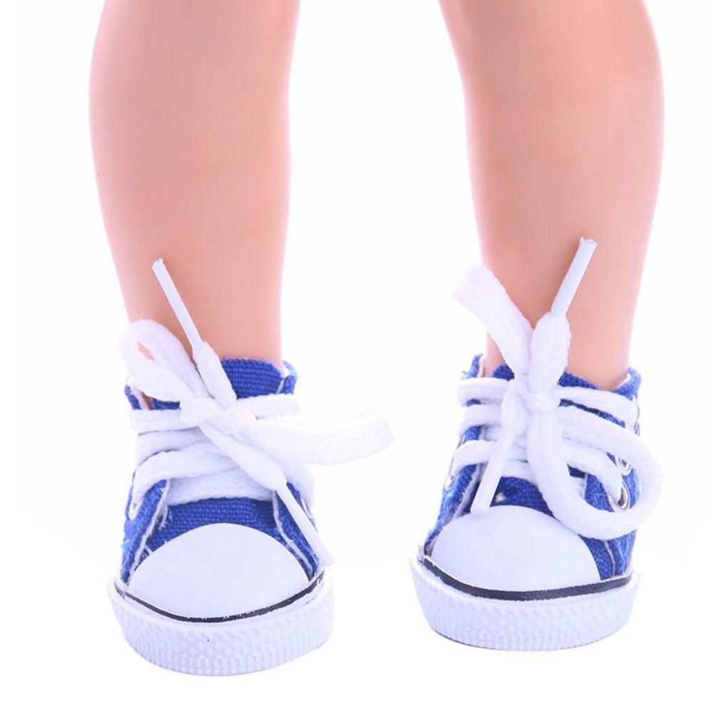 Multi Color Doll Shoes 5*3cm Clothes Accessories Cartoon Mini Shoes  Children Toys