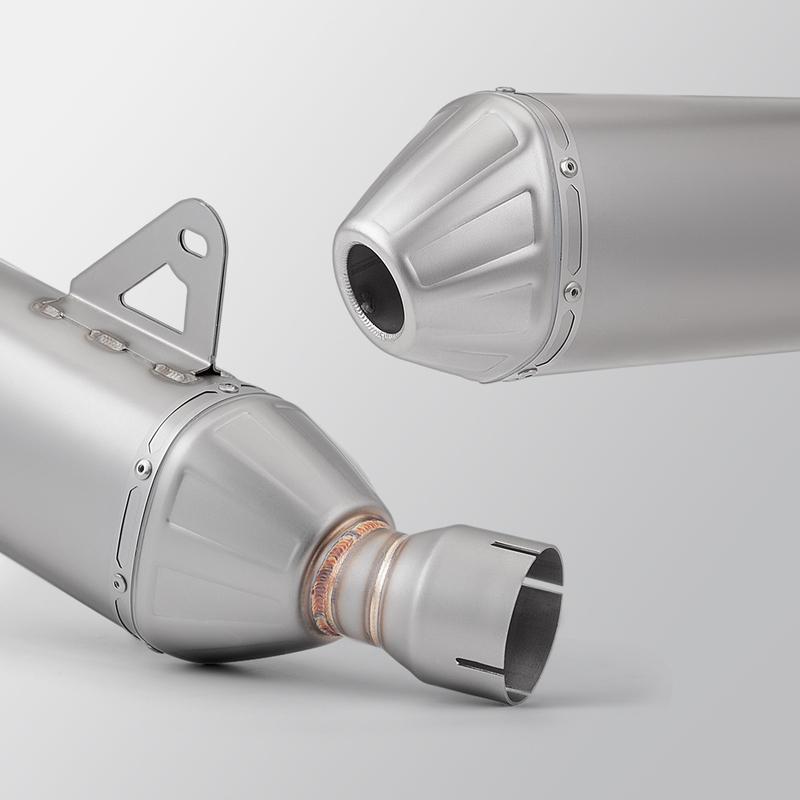 Motorcycle Kaiyue 800x Stainless Steel Integrated Middle Tail Exhaust Pipe Connection Exhaust System Racing LineOriginal Positio