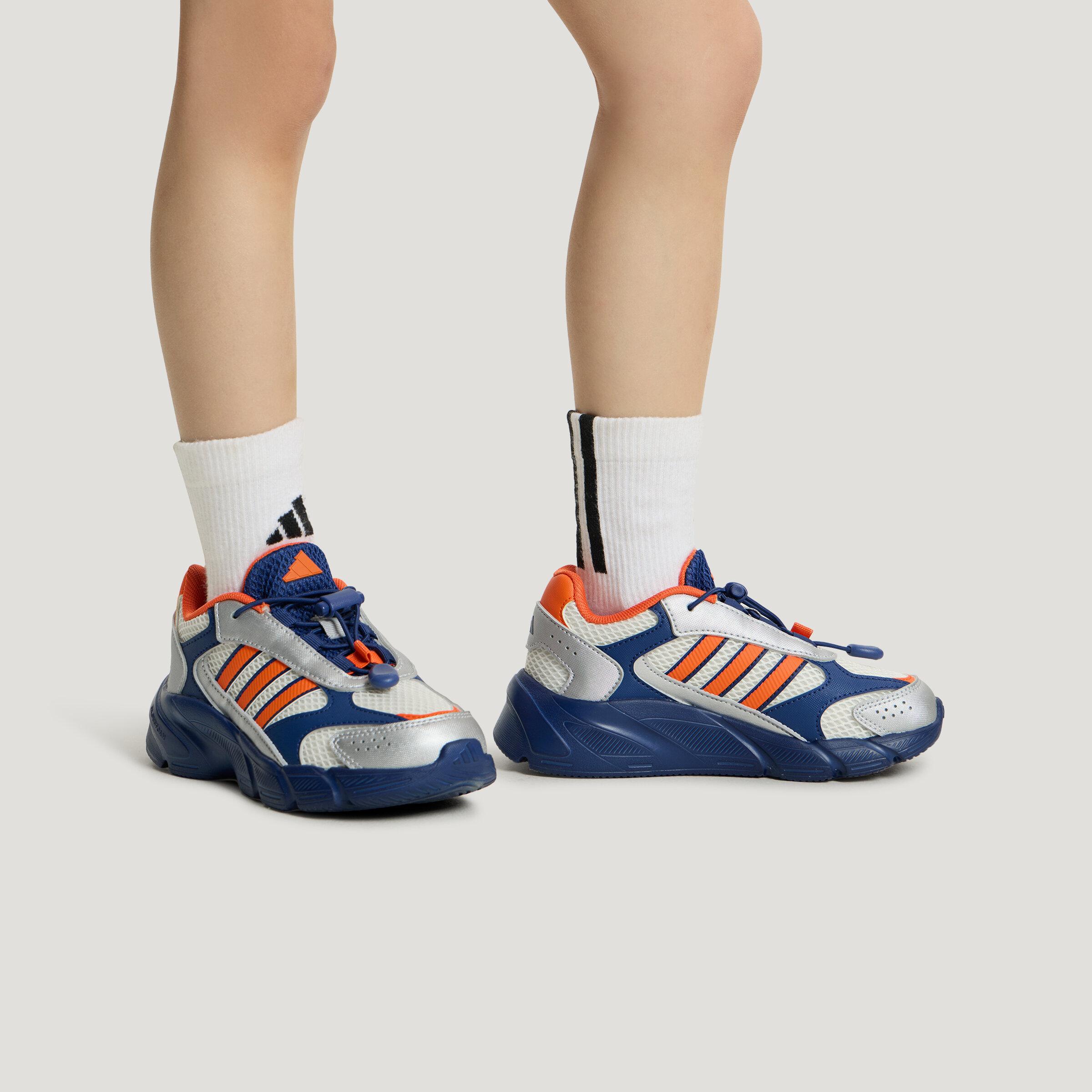 Adidas CRAZYCHAOS 2000 Low top Casual Shoes White Blue Orange Kids 28