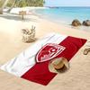 Bournemouth Football Print Beach Towel, Large Soft Quick Dry Towel for Beach Camping Swimming