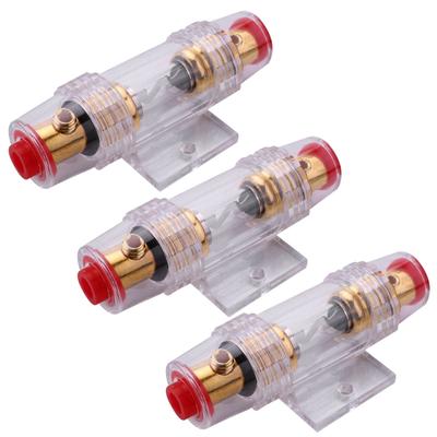 VENOAL 3X Car Stereo 8 Gauge Support Fuse Holder and Fuse 60 Amp Audio Cable
