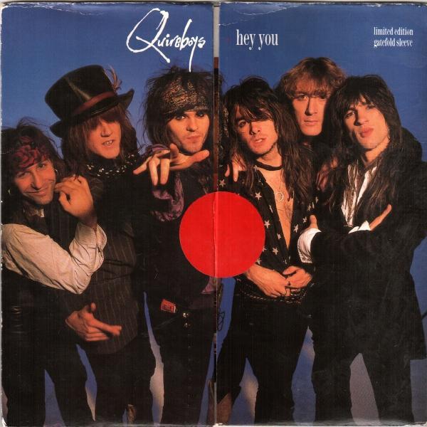 

7-дюймовая пластинка QUIREBOYS Hey You RG6241 Parlophone 1989 Великобритания Рок Б/у