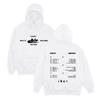 Popular Halsey Poster Graphic Print Hoodies Halsey Back To Badlands The Tour Streetwear Hip Hop Pullover Men Women Loose Casual Oversized Sweatshirt