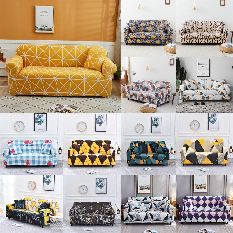 Universal Fit Elastic Sofa Cover Non-slip Stretch Slipcover Protecting Against Stains And Pet Hair
