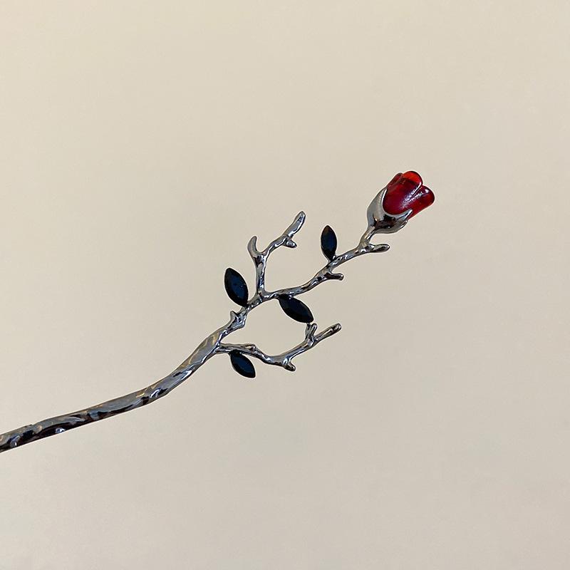 Exquisite Vintage-Inspired Tassel Hairpin for Women - Elegant Hanfu Cheongsam Style Headdress