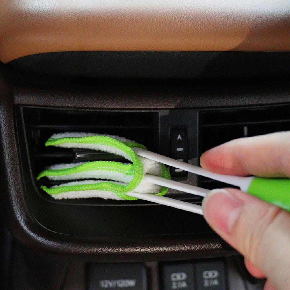 VFHJQ1 Car Air Conditioner Cleaning Tools Air Outlet Dust Removal Soft Brush Double-ended For Honda Mugen Accord Civic Vezel City Jazz