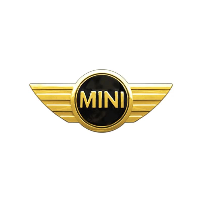 Pour BMW Mini Cooper R55 R56 R50 R53 R60 F55 F56 1 Pièce Autocollants de Voiture en Métal 3D Coffre Carrosserie Emblème Badge Décoration Accessoires Auto