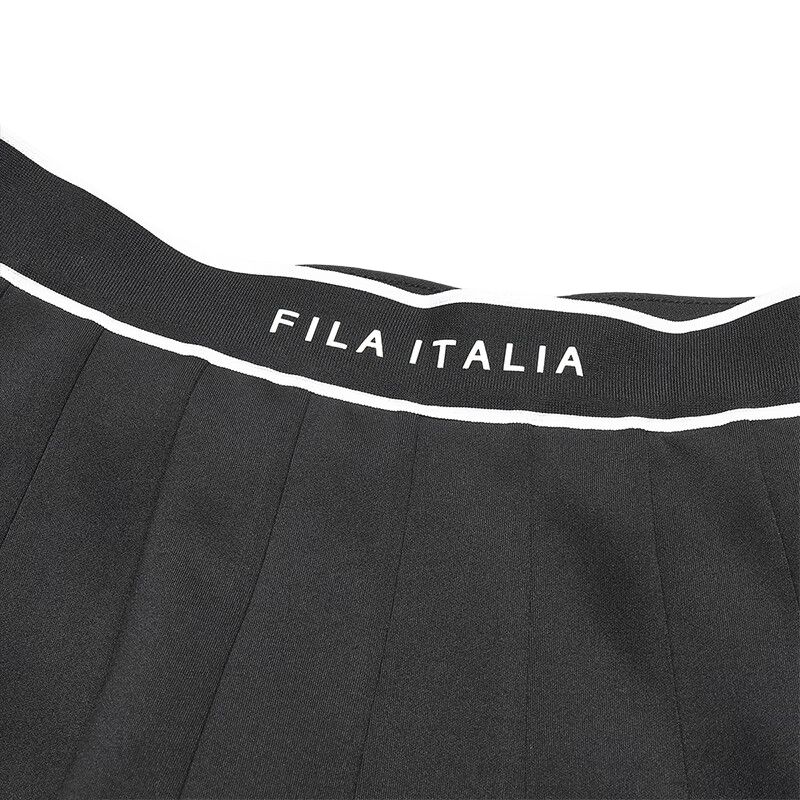 New FILA Golf Series SS24 Casual Short Skirts Women's Pitch Black A11W415304F-BK