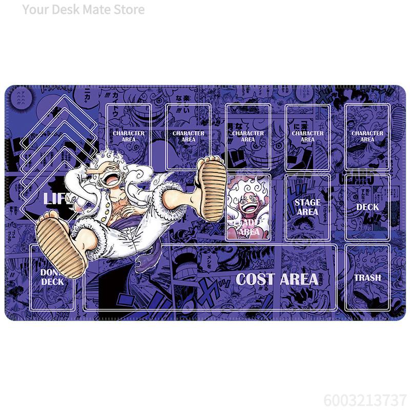 Anime One Piece OPCG GAME Accessory Comic Series Card PlayMat Perona Yamato Luffy Reiju Ace Collection Gifts Toys