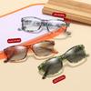 Progressive Multifokale Photochrome Lesebrille Hochauflösend Anti Blaulicht Multifokal Stärkebrille Nah und Fern +4.0