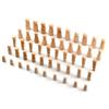 50Pcs Unfinished Wooden Peg Dolls DIY Children Decorative Painted Crafts School OrnamentsJM01896
