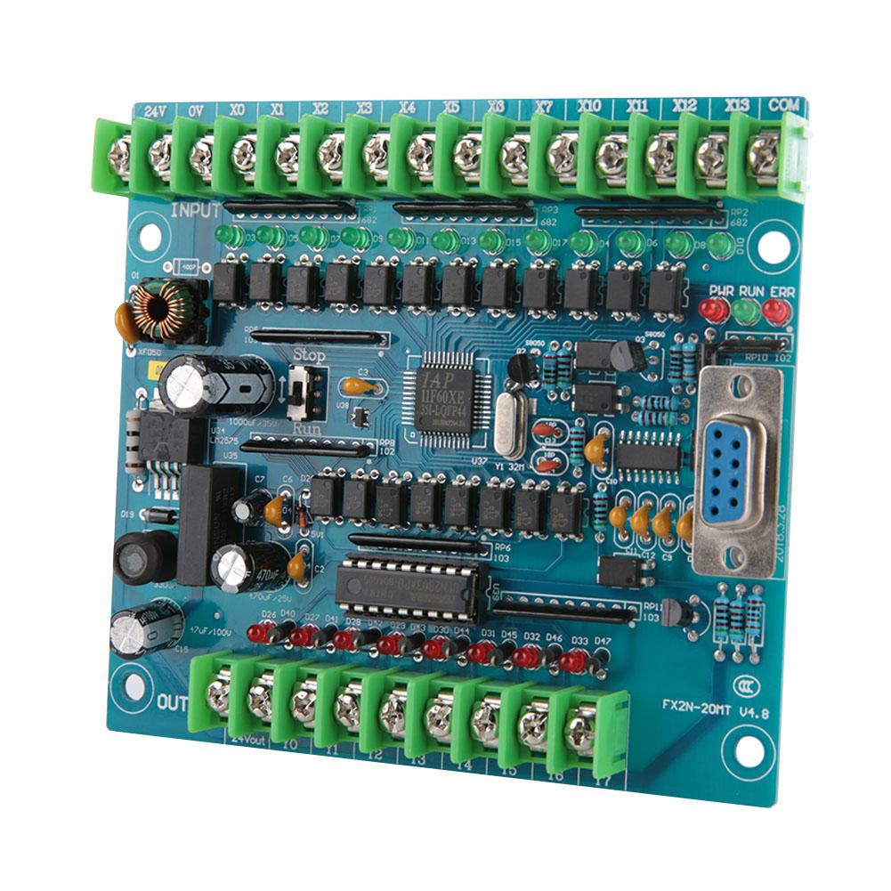 Industrial Programmable Control Board FX2N 20MT 12 Input 8 Output 24V 0.5A