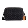 Charter 24 Classic Monogram Zip Closure Crossbody Bag Medium Men Bags Black CS254-DRJ