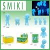 Smikis Nachtleuchtende Figuren Set Toiletten Serie Blind Box Kinder Weihnachts Geburtstagsgeschenk Ornament Figur Dekor
