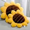 Cuscino decorativo a forma di girasole, resistente all'usura, lavabile, non sbiadisce, per divano e pavimento