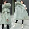 Women's Jacket, Padded Jacket, Medium and Long Fur Collar, Plus Velvet Padded Jacket, Down Jacket, Padded Jacket