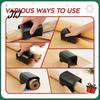 Precision Cutting Tool Portable Wrapping Paper Roll Cutter, Slide Rail Trimmer with Manual Cutter Safety Blade, Clean Straight Cut for Crafting