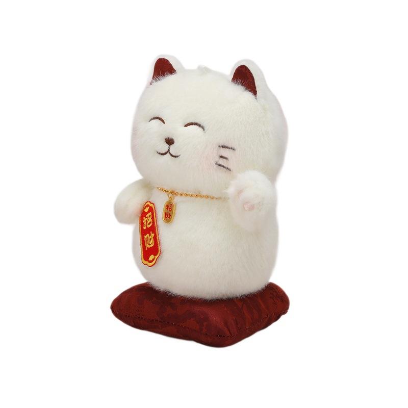Enfeites Zhaocao Decoração de Mesa Presente Chinês Presente de Escritório Artesanato Boneca de Pelúcia Decorações de Carro