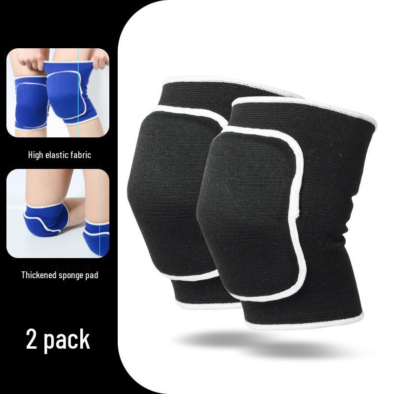 Unisex Thickened Sponge Knee Pads for Dance, Sports, and Running - Anti-Collision Protective Gear