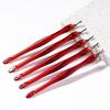 Manicure Nail Tool Hot Sale Rainbow Color Nail Salon DIY 3Pcs/set Dual-ended Stainless Steel Nail Cuticle Pusher Scissor Set