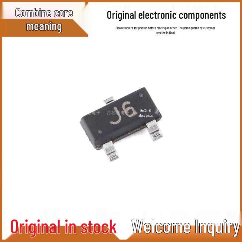 20-Pack SOT-23 NPN Transistor S9014 J6, 45V/100mA SMD