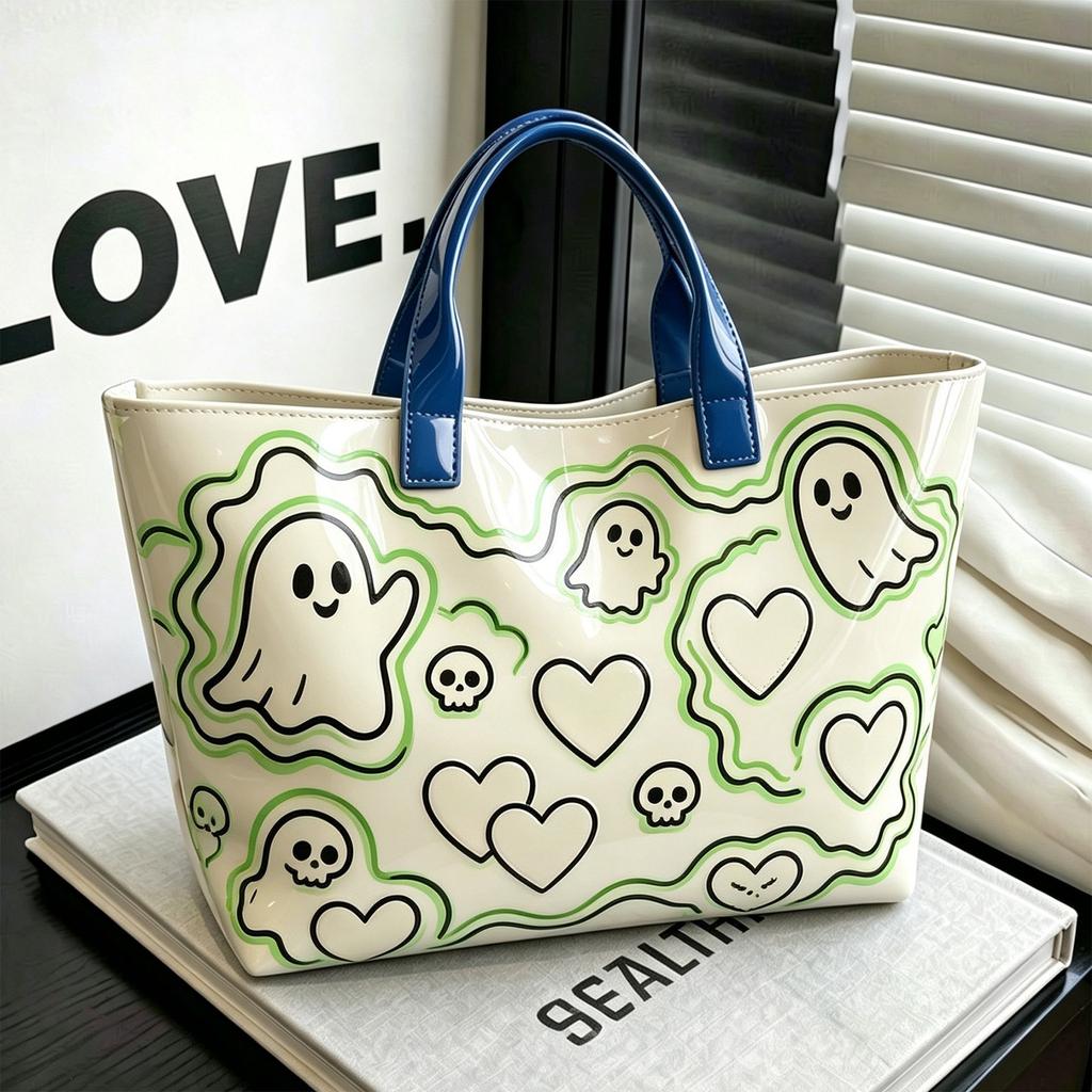 Halloween Shoulder Bag Portable Handbag for Women