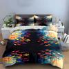 Colorful fish swimming pattern. Bedding sets Duvet cover sets Duvet covers Pillowcases(1*Duvet Cover 2*Pillowcases without duvet insert)