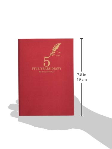 ARTEMIS 5-Year Diary, Red, DP5-140 RD