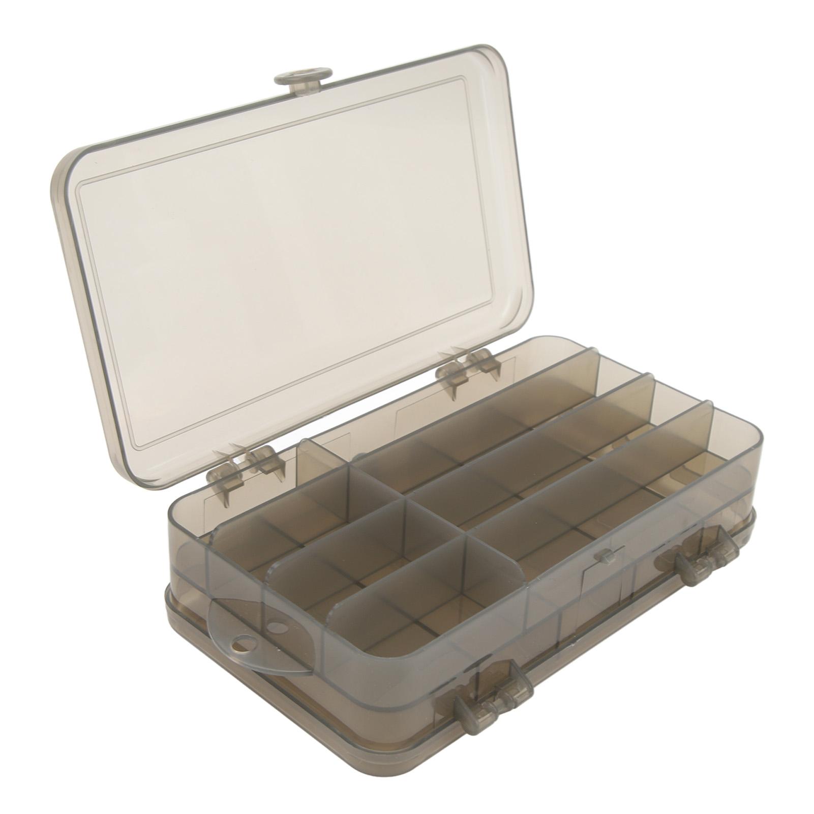 Fishing Lure Tray Plastic Compartments Design Large Capacity Multi Function Bait Box Fishing Tackle Tray