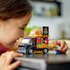 LEGO City Burger Truck Toy Present Birthday Block Educational Christmas Boys Girls Children 5 Years Old 6 Years Old 7 Years Old 8 Years Old Vehicle